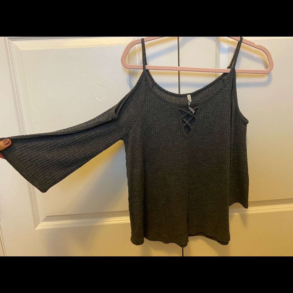 🎉4 for 20🎉 Grey 3/4 top
